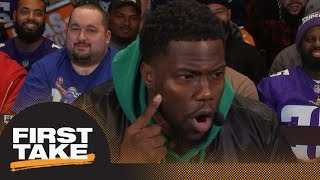 Kevin Hart: A tear spelling 'Foles' will fall down my face when Eagles win | First Take | ESPN