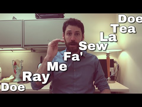 Phonatory Strength Exercise - Vocal Scales - Beginner - Doe Ray Me Fa’ Sew La Tea Doe