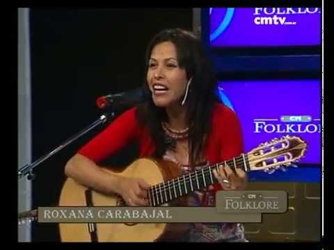 Roxana Carabajal video Entrevista y Canciones - Especial Folklórico - Octubre 2014