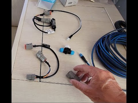Connecting Yanmar Engine data to a Raymarine Axiom MFD