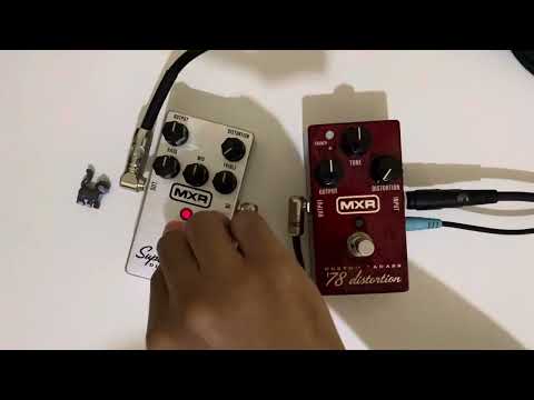 MXR Custom Badass 78 Distortion VS MXR Super Badass Distortion