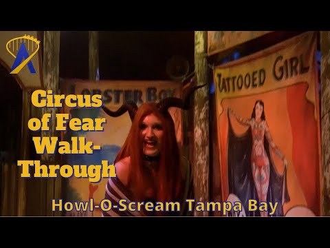 D.H. Baggum's Circus of Fear Haunted House at Howl-O-Scream Tampa 2023