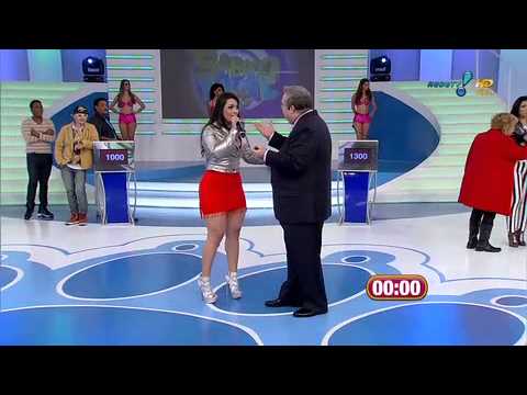 Sábado Total: Prova mostra quem come mais melancias em menos tempo