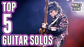 Top 5 Prince Best Guitar Solos Ever (with Mr. Ant)