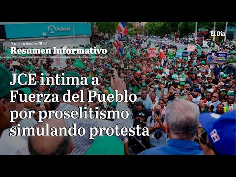 Tensión política: Junta Central Electoral acusa a Fuerza del Pueblo de promoción anticipada
