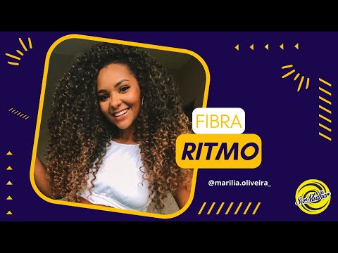 FIBRA RITMO - PARECE COM CACHOS NATURAIS