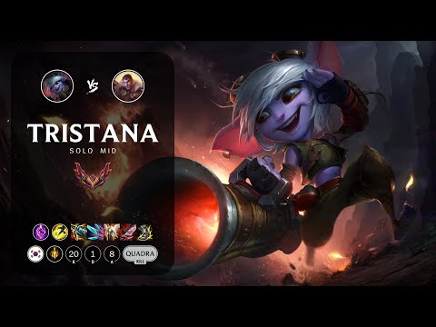 Tristana Mid vs Jayce - KR Grandmaster Patch 13.11
