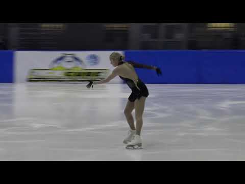 1. Christmas Cup 2018: Morgan Flood (AZE) - Senior Ladies Short Program