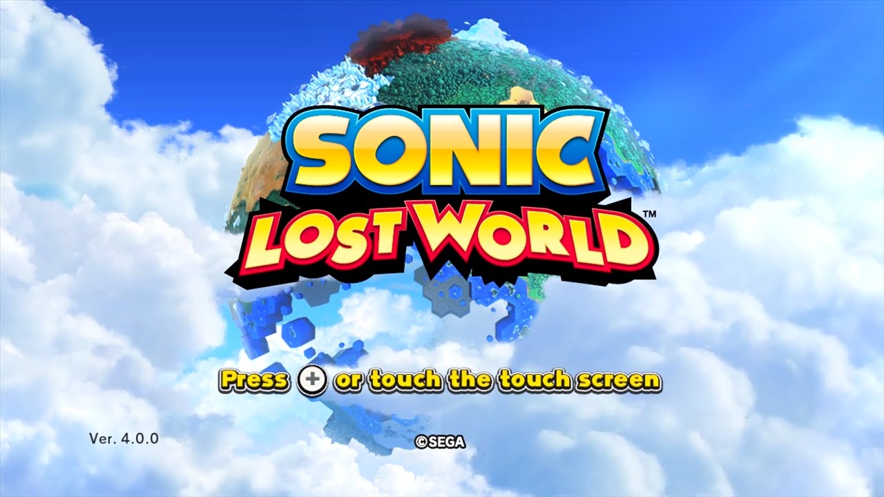 Sonic Lost World, Jogos para a Wii U, Jogos