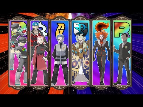 Pokemon UltraSun & UltraMoon All Team Rainbow Rocket member's Theme's