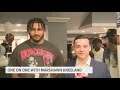 One on One with Marshawn Kneeland after being drafted by the Dallas Cowboys