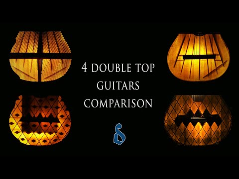 4 Double Top Guitars Comparison, Arsen Asanov plays guitars made by Daniel Stark