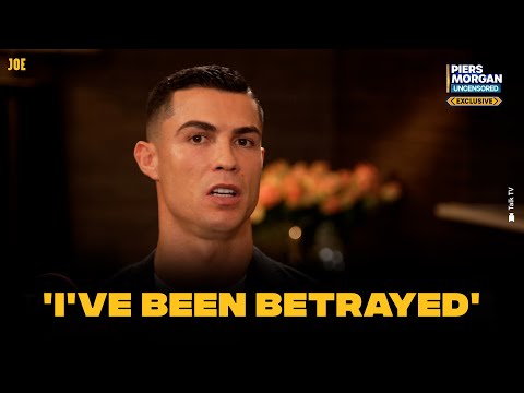 Cristiano Ronaldo says he's been 'betrayed' by Man United in Piers Morgan interview