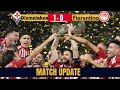 Uefa Europa Conference League LIVE: Olympiakos 1-0 Fiorentina - report and reaction