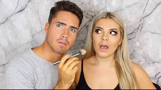 BOY FRIEND DOES MY MAKEUP ♡ Jasmine Hand