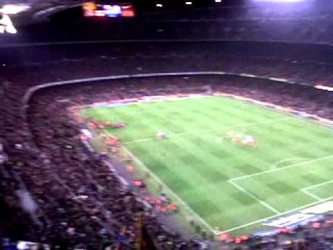 FC BARCELONA DESDE EL CAMP NOU VICTORIA, JUAN MANUEL Y JEAN MARI 2012-12-16