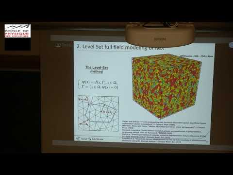 Marc Bernacki - Full field modeling of recrystallization