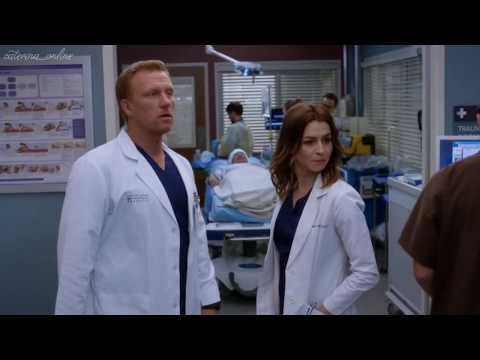 Grey's Anatomy 15x02 - Amelia Scene 4 - Amelia Updates Owen