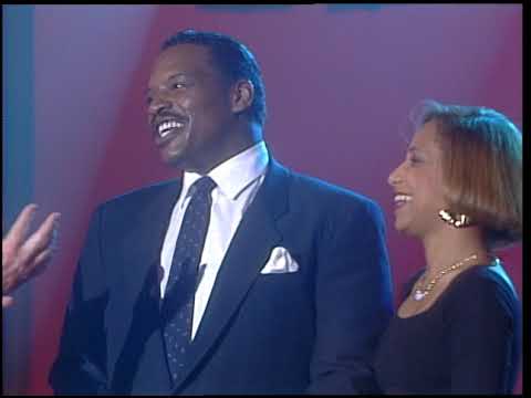 American Bandstand 1988- Interview Alexander O'Neal and Cherrelle
