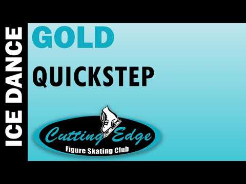 Cutting Edge FSC - Ice Dance - Gold - Quickstep
