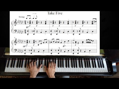 Dave Brubeck - Take Five | Piano Tutorial