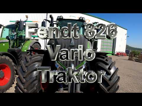 Fendt 826 Vario 724 | Traktor | RWZ Agrartechnik 12 2022 NEU 4k