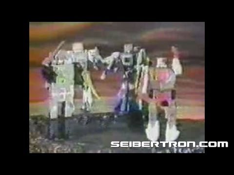 Transformers G1 Headmasters Autobots 1987 commercial