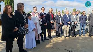 Homenaje fallecidos en el Cementerio de Benavente 2022