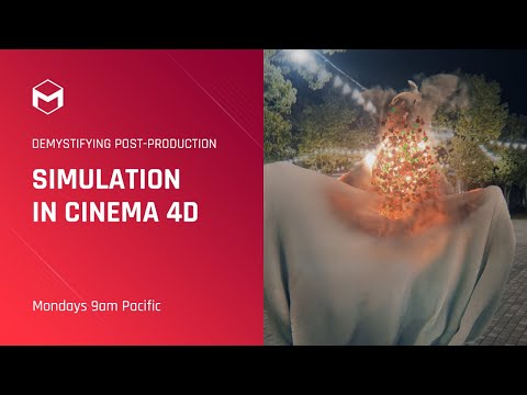 DPP: Simulation in Cinema 4D - Week 1 - Simulated Halloween VFX