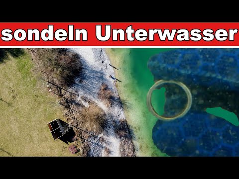 Unterwasser sondeln mit Nemo - sondeln mit Lechsonde - metaldetecting