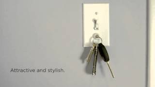 KeyCatch Magnetic Key Rack: 6-Pack (Sticky)