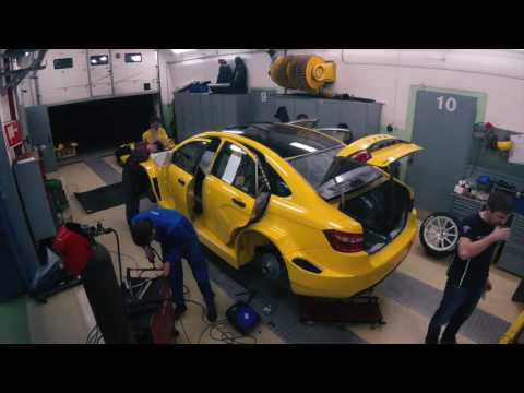 Сборка машины LADA Vesta TCR