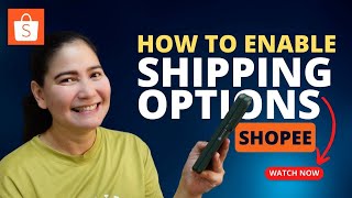 HOW TO ENABLE SHIPPING COURIER or SHIPPING OPTIONS J&T, Shopee Express, Etc.(Shopee Seller Tutorial)