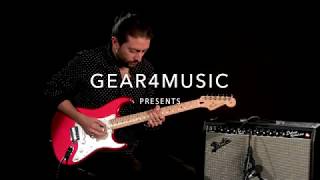 Video thumbnail for Fender Standard Stratocaster Candy Apple Red | Demonstration by Gear4music Guitars