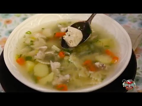 UKRAINIAN CHICKEN LEEK SOUP - EASY TO MAKE!