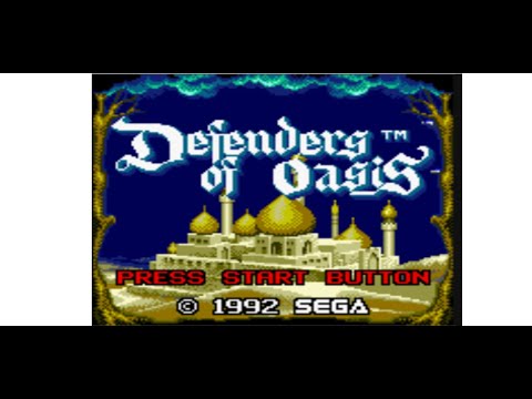 Defenders of Oasis - Game Gear - Chapter 1 - walkthrough