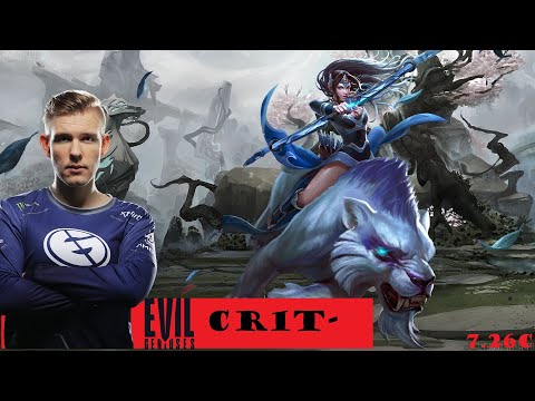 [DOTA 2] EG.Cr1t- the MIRANA [MIDLANE] [7.26C]