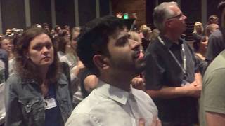 Sam Alex Leading India's National Anthem //BSSM International's Reception