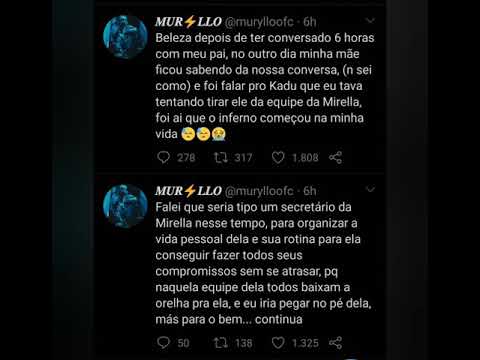 Irmão de Mc Mirella faz longo desabafo sobre carreira da irmã e diz "assessor de festa" !