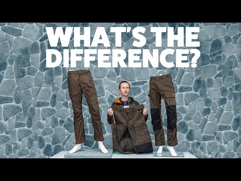 Fjallraven Pants Comparison | Fjallraven Vidda Pro, Vidda Pro Vented and Barents Pro