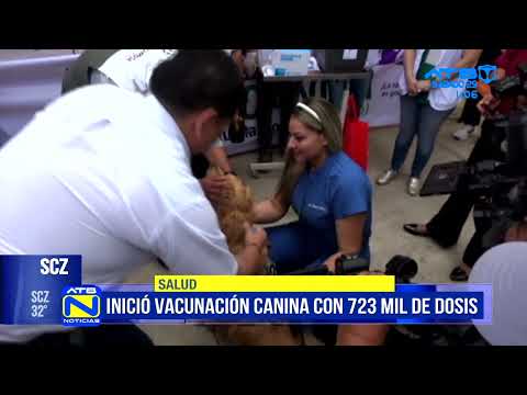 Inicia la campaña de vacunación contra la rabia canina en Santa Cruz