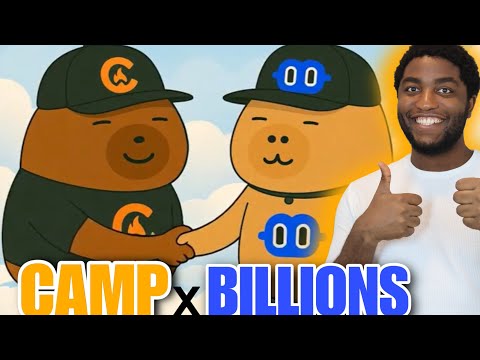 Billions Network Airdrop : New partnership with Camp network