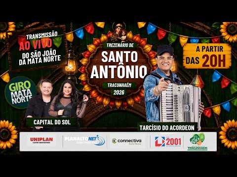 Tarcísio do Acordeon - Capital do Sol - Gabriel Cantor - Trezenário de Tracunhaém - São João da Mata