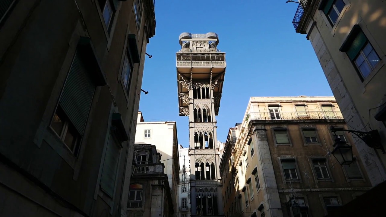 Experience a virtual tour to Santa Justa Lift.