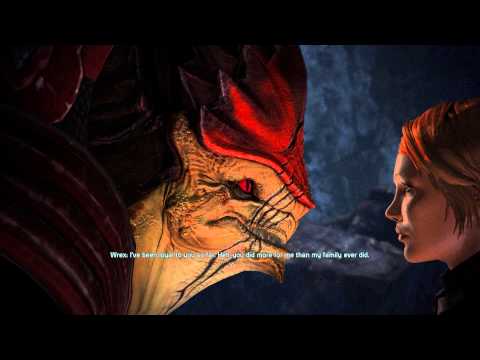 Mass Effect - Convincing Wrex to stay on Virmire