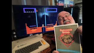 Montezuma's Revenge - Atari 800 - First Play in DECADES -  Retrogaming - XL XE XEGS 400 600 130