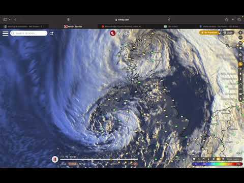 Weather Update for Ireland: Latest on Stormy Conditions + Turning Drier Next Week! - 12/04/2023