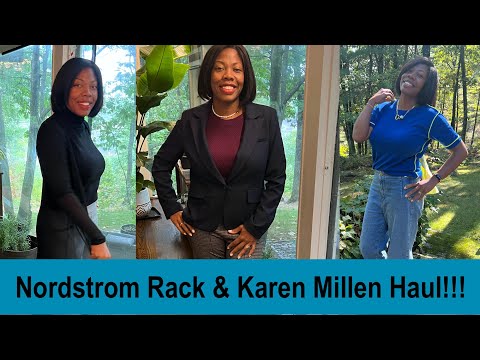Fall Fashion Clothes Haul from Nordstrom Rack and Karen Millen