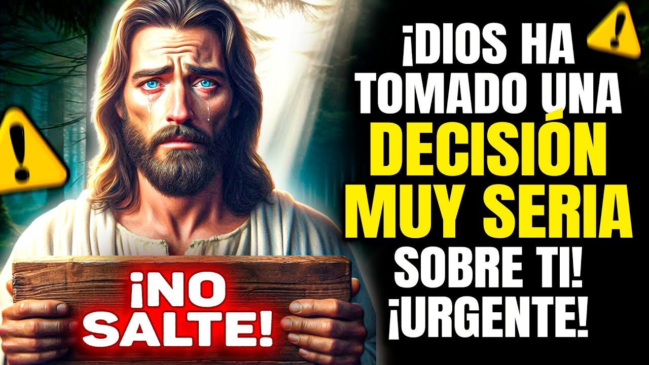 ⚠️¡TU SENTENCIA HA SIDO DECRETADA EN EL CIELO HIJO! ¡ESCÚCHALO, ES URGENTE! ¡MENSAJE DE DIOS!