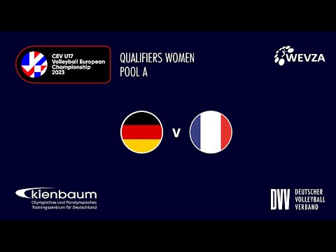 LIVE | Germany vs. France | CEV U17 Volleyball European Championship 2023 Women